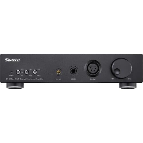 Singxer SA-1 Headphone Amplifier Fully Balanced Discrete Class A Amp/Preamp SA1 Support XLR/6.35mm/4.4mm Multi Interface