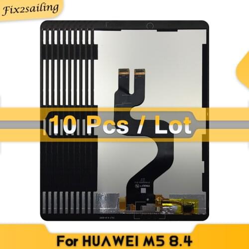 10 Pcs 8.4" LCD For HUAWEI MediaPad M5 8.4 SHT-AL09 SHT-W09 LCD Display Touch Screen Digitizer Tablet Assembly Replace Screen