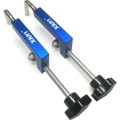 2pcs/set Multifunctional Woodworking clamp Aluminium Alloy fixing fixture for Wood working Benches Saw Machinery Wood Router