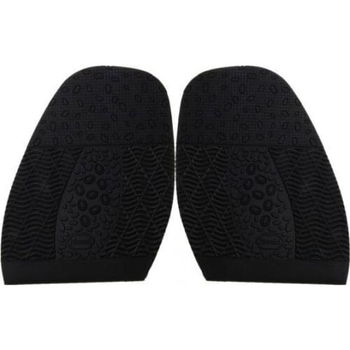 2pcs Shoe Soles Flat Anti Slip DIY Replacement Thicken Rubber Outsole Heel Soft Repair Protector Elastic Shoe Accessories