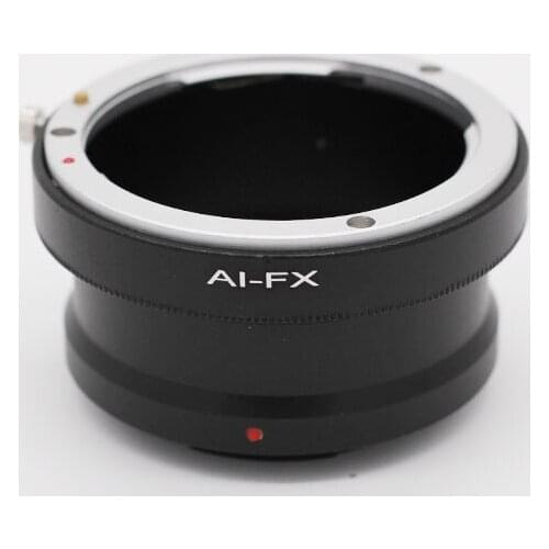 AI-FX Camera Lens Adapter Mount Ring For Nikon AF Fuji FX X-Pro1 X-T1 X-T2 X-T20 X-E1 X-M1 X-E3 X-A1 X-A2 Camera Accessories