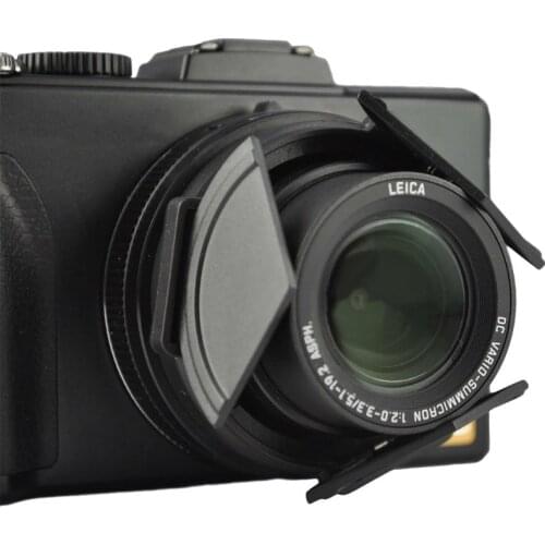 Auto Retractable Lens Cap Self Open and Close Lens Cover Protector for Panasonic LUMIX DMC-LX7GK LX7 Camera Accessories