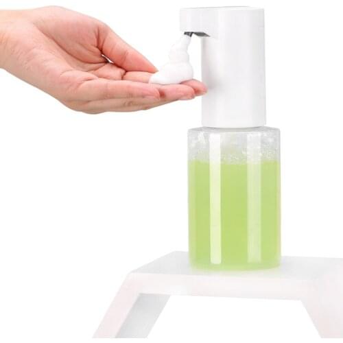 Touchless Mini Automatic Liquid Soap Dispenser Wall Mount Hand Washer Pump Bottle for Bathroom School Kitchen Bathroom Supplies