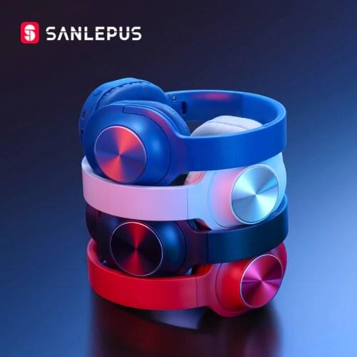 SANLEPUS Bluetooth Wireless Headphones Portable Stereo Headset with Mic For Music Earphone For iPhone Samsung Xiaomi