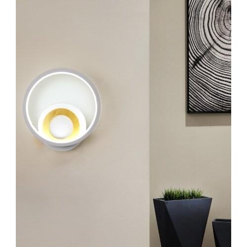 Loft nicho de parede lamp wood aisle living room bedside bedroom lamp luminaria de parede