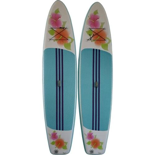 Welcomed COLOR PVC drop stitch material DWF inflatable SUP Board stand up Paddle board