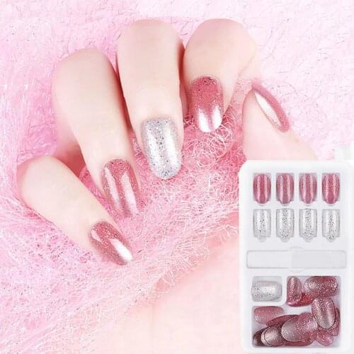 Fake Nails With Glue Press On Nails Nail Tips False Nails Stick On Nails Glue On Nails Nail Display Nail Art