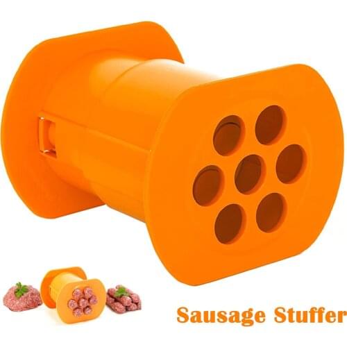 Press Meat Maker Mold Salami Sausage Stuffer Kitchen BBQ Grill DIY Tool Manual Operated Meat Processing Tools Accessories