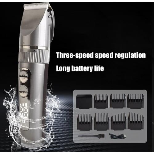 Professional Hair Clipper For Men Rechargeable Electric Razor Hair Trimmer Hair Cutting Machine Beard Trimmer Fast Charging