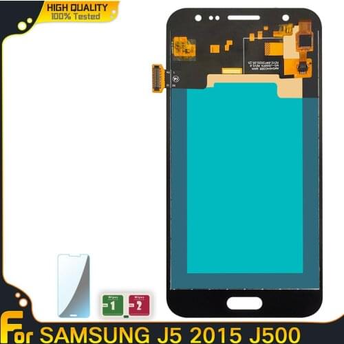 Copy OLED LCD For Samsung Galaxy J5 2015 J500 J500F J500FN J500H J500M LCD Display Touch Screen Digitizer Assembly Replacement