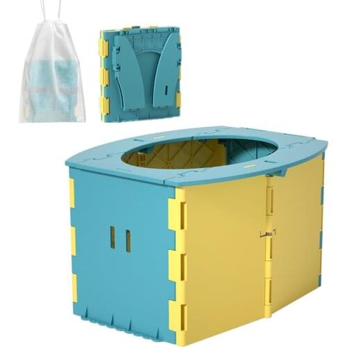 Hard ABS Child Kids Travel Toilet Foldable Emergency Potties Infant Portable Folding Potty Seat Boys Girls Baby Toilet Training