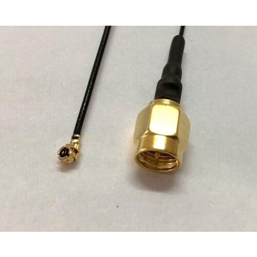 100 pcs Black 1.13 SMA male Jack to IPX u.fl IPEX Connector RF Pigtail Cable 1.13mm 5cm 15cm 30cm