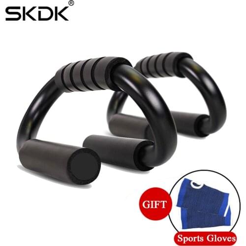 SKDK Non-Slip Fitness Push Up Bars with Comfort Foam Grip Bars Exercise Workout Chest-Training Pushup Stands Gym Equipment