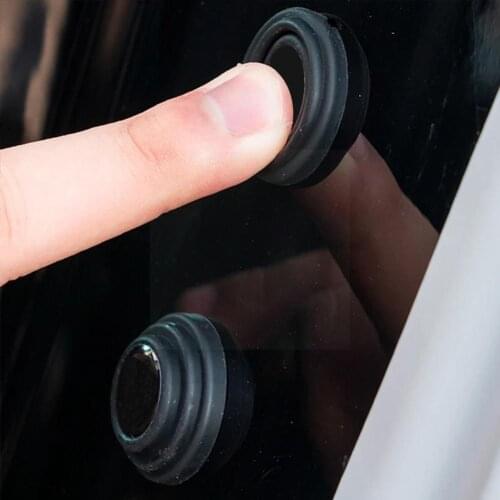 Black Door Shock Absorber Cushion Pad Anti Vibration Styling Model3/Y/S/X for Tesla Car Sound Decoration Insulation Z0I1