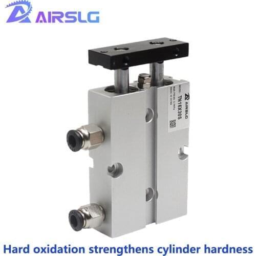 TN TN10 Twin-rod cylinder TN double acting bore size 10mm stroke 10-100 mm with magnet Air Cylinder TN10X10S TDA10X30S TN10X50S