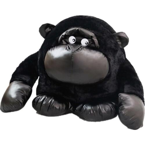 30cm 40cm 50cm 60cm Big Movie Black Kings Kong Orangutan Monkey Soft Plush Doll Stuffed Pp Cotton Childrens Toy