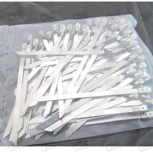 Wholesale Stainless Steel Cable Ties - Heat Wrap - 100mm x 4.6mm - Pack of 100