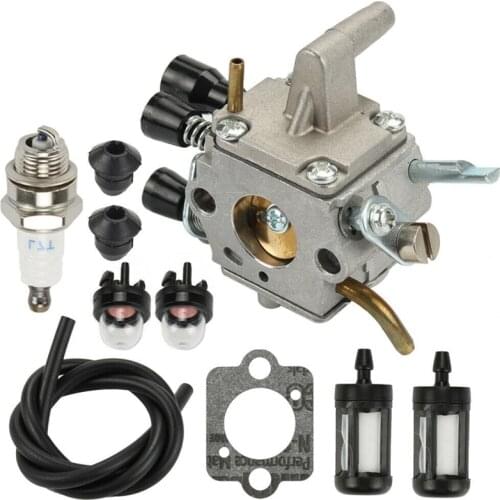 Carburettor Kit for STIHL Fs250 Fs120 Fs200 Fs300 Starter Fuel Filter Line