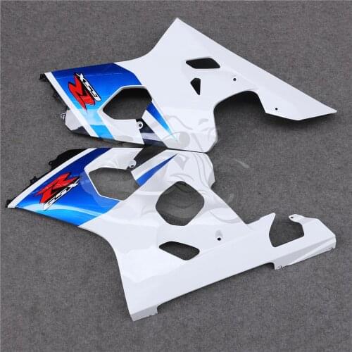 Fit for Suzuki GSXR600 GSX-R750 2004 - 2005 Left & Right Batwing Side Fairing Bodywork Part GSXR 600 GSXR750 GSX-R 750 k4 k5