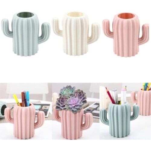 Can Be Used As A Vase/Pen Holder, Desktop Cactus, Desk, Multifunctional Storage, Flower Arrangement, Vase, Pot, Decoration