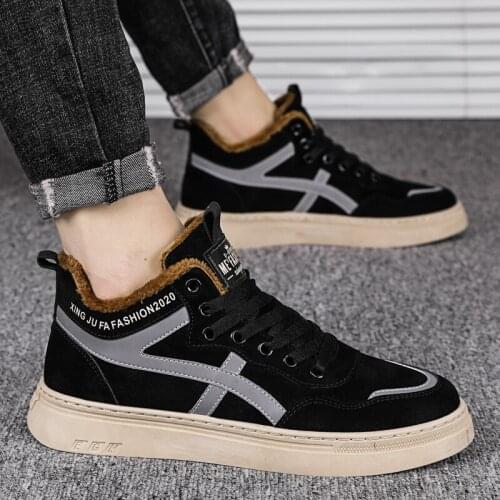 Mens Casual Shoes Autumn and Winter Youth Trend Casual Fashion Breathable Outdoor Sports Casual Shoes Mens Fashion Sneakers