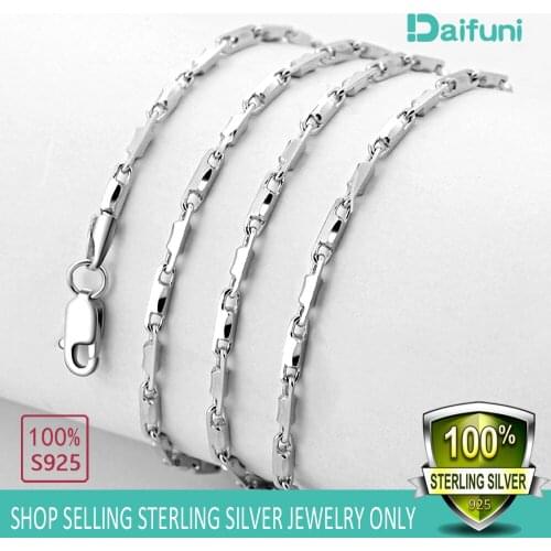 New 2020 Woman Fine S925 Sterling Silver 1.8mm Necklace Chains With Lobster Clasps For Man and Woman Gift Ltaly Fashion Jewelry