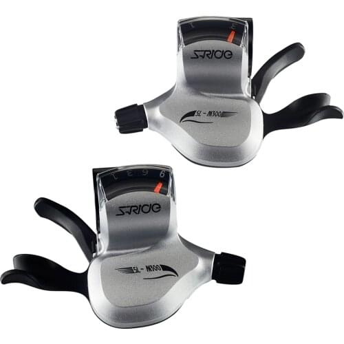 MTB 3X9 Speed Shift Conjined DIP Trip 27 Speed Bike Shifter Silver Mountain Bicycle Derailleur Compatible for Shimano