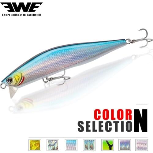 EWE BAOTAN Minnow Sinking Wobblers 95mm/12.5g Artificial Fishing Lures Fishing Lures Assorted Colors Crank Wobbler Crank Bait