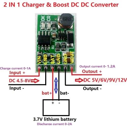 UPS Power Diy Board Charger Step-up DC DC Converter