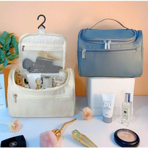 1 Pc Men Large Cosmetic Bag Portable High Quality Zipper Make Up Bag Travel Women Washing Makeup Storage Organizer Beauty Case