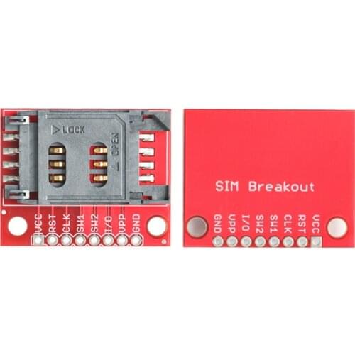 SIM Card Module SIM Card Socket Breakout Module with pins