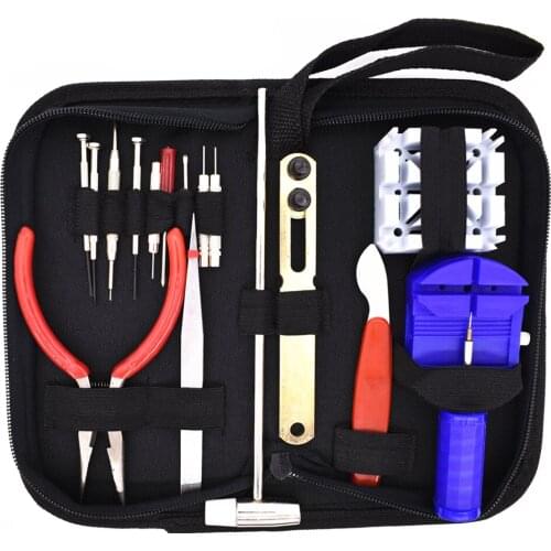 16pcs Watch Repair Tool Kit Chain Band Strap Link Remover Superior for Changing Batteries Bands Professional Watch Accessories