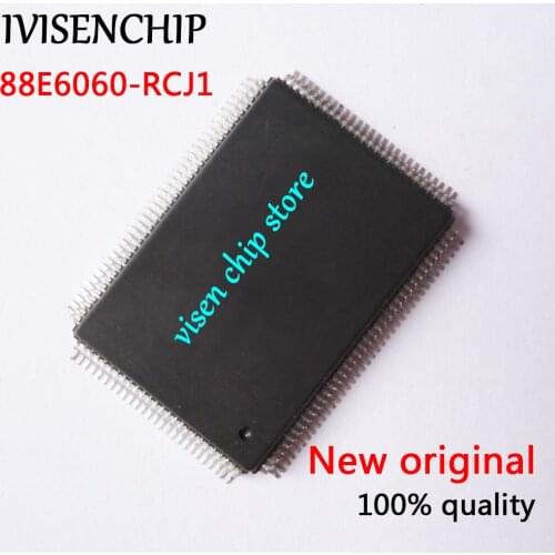 2pcs 88E6060-RCJ1 88E6060 RCJ1 QFP-128