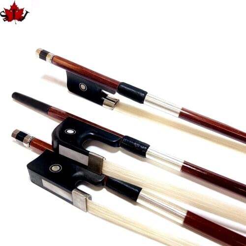 5 pcs Germany style brazilwood double bass bow 3/4 #7187