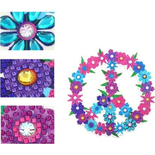 5D Wreath Diamond Painting Digital Kit Resin Diamond Art Full Drill Painting Puzzles Handmade DIY Home Wall Hangings
