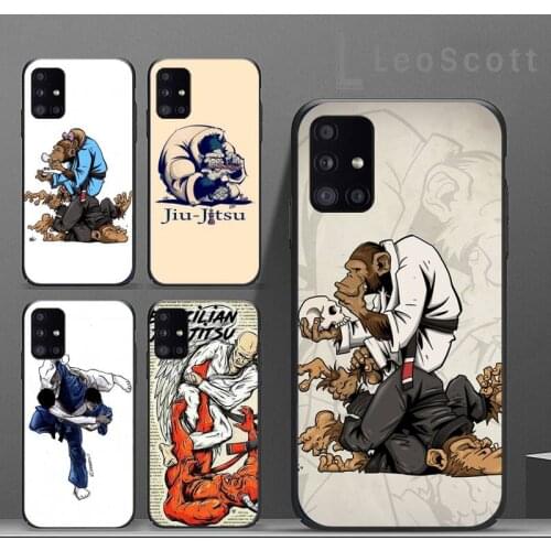 BJJ Brazilian Jiu Jitsu Phone Case For Samsung S6 S7 edge S8 S9 S10 e plus A10 A50 A70 note8 J7 2017