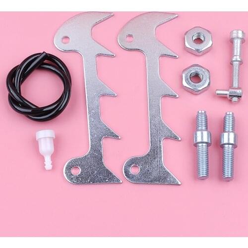 Chain Adjuster Tensioner Bar Stud Nut For Stihl 028 038 MS380 Bumper Spike Felling Dog Fuel Tank Vent Hose Chainsaw Replace Part