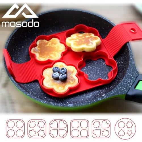 Egg Cooker Pancake Maker Mold Egg Shaper Omelette Nonstick Cooking Tool Pan Flip Eggs Ring Mold Kitchen Gadgets Accessories