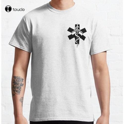 Rn Nurses For Life Classic T-Shirt Cotton Tee Shirt