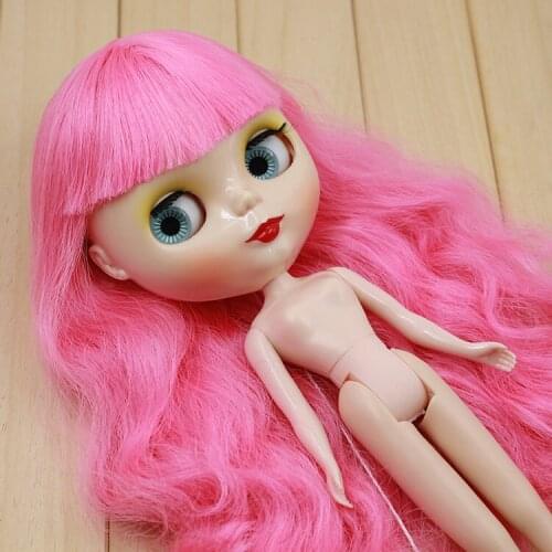 Girl dolls, nude blyth with Pink hair