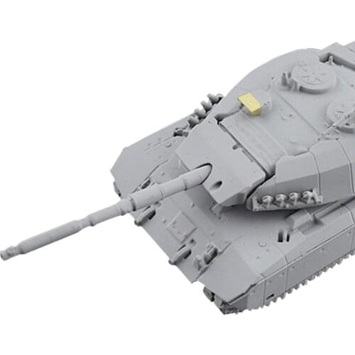 1:144 Scale Plastic Unpainted Tank Hobby Building Toys Sand Table Vehicle