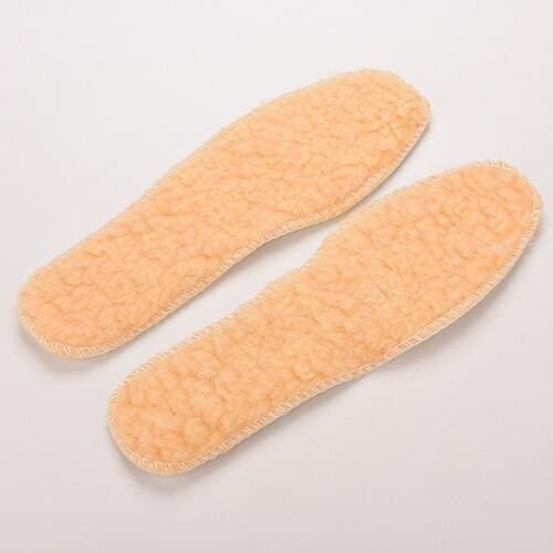 1 Pair Soft Warm Fleece Shoes Boots Sneakers Thermal Insoles Insert Foot Pads