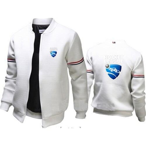2021 New Rocket League Printing Brand High Quality Thick Spring Autumn Motorcycle Mens Popular Comfortable Bomber Jackets