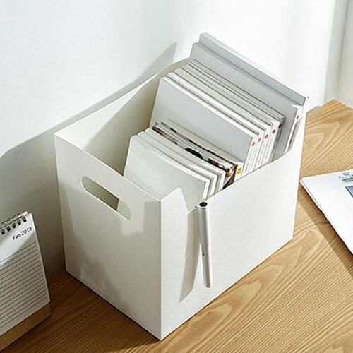 Office Home Desk Storage Box Pencil Holder Stationery Sundries Books Organizer Large Capacity Sundries Organizer Books Holder