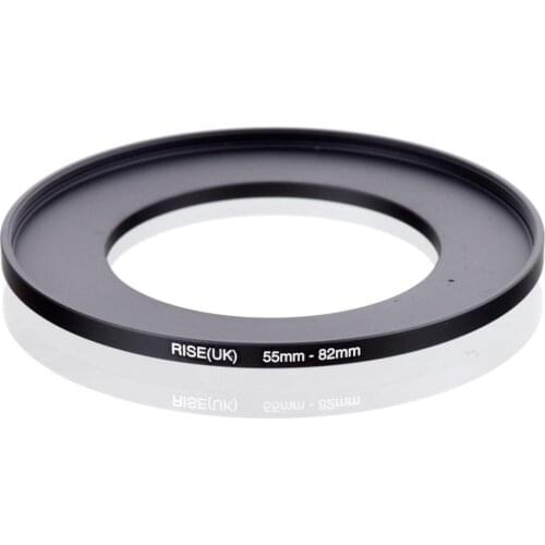 RISE(UK) 55mm-82mm 55-82 mm 55 to 82 Step up Filter Ring Adapter