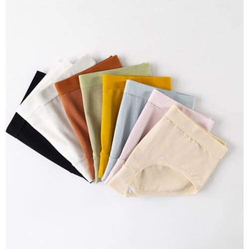 Sexy Cotton Panties for Women Girls Underwear Soft Cotton Panty Soild Elasticity Comfortable Lingerie Panties M L XL