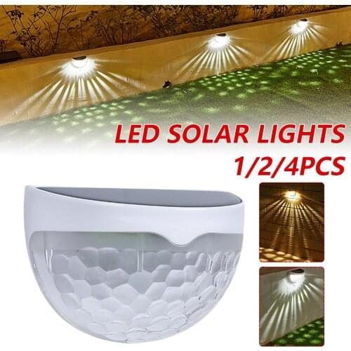 LED Solar Light Deck Light Fence Light Solar LED Light Outdoor Garden Lights Outdoor Street Lamp Stair Lights Step Lights