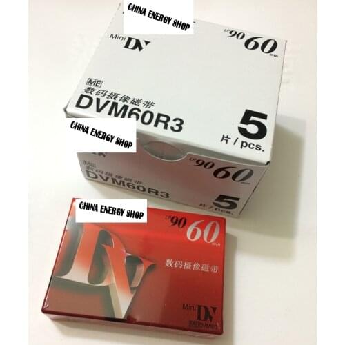 10pcs High Quality SN DVM60R3 MiniDV Cassettes Digital Video Cassette Mini DV Tape SP 60MIN LP 90MIN Free shipping