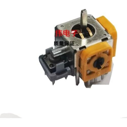 5PCS 13X13 Taiwan FJMB10K 3D aircraft model rocker with potentiometer 360 degree back to game machine hand switch matching cap