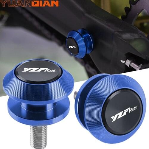 For YAMAHA YZFR125 YZF R125 all years Motorcycle Accessories Swingarm Spools Slider 6MM Swingarm Stand Screws Slider Protector